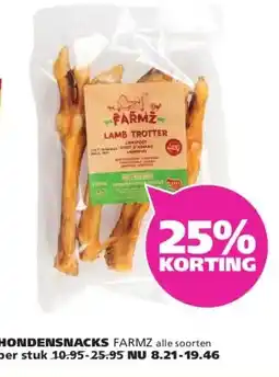 Ranzijn HONDENSNACKS FARMZ aanbieding
