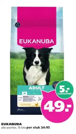 Ranzijn EUKANUBA aanbieding
