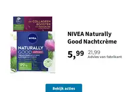 Plein.nl NIVEA Naturally Good Nachtcrème aanbieding
