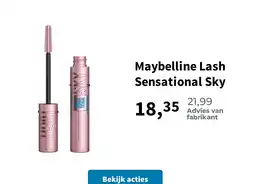 Plein.nl Maybelline Lash Sensational Sky aanbieding