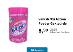Plein.nl Vanish Oxi Action Poeder Gekleurde aanbieding