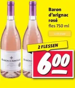 Nettorama Baron d'arignac rosé aanbieding