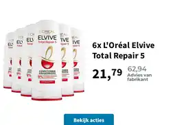Plein.nl 6x L'Oréal Elvive Total Repair 5 aanbieding