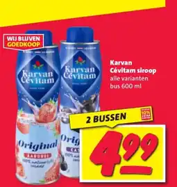 Nettorama Karvan Cévitam siroop aanbieding