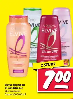 Nettorama Elvive shampoo of conditioner aanbieding