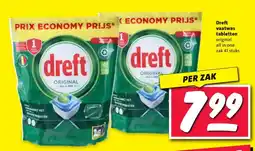 Nettorama Dreft vaatwas tabletten aanbieding