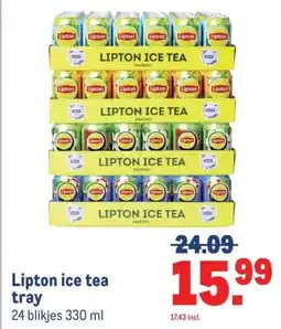 Makro Lipton ice tea tray aanbieding