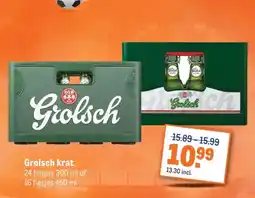 Makro Grolsch krat aanbieding