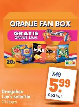 Makro Oranjebox Lay's selectie aanbieding