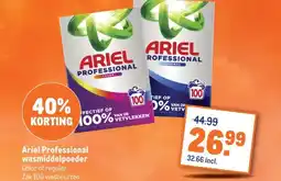 Makro Ariel Professional wasmiddelpoeder aanbieding