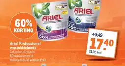 Makro Ariel Professional wasmiddelpods aanbieding