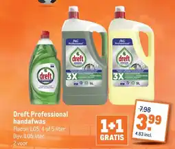 Makro Dreft Professional handafwas aanbieding
