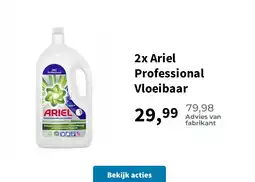 Plein.nl 2x Ariel Professional Vloeibaar aanbieding