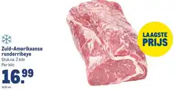 Makro Zuid-Amerikaanse runderribeye aanbieding