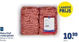 Makro Metro Chef rundergehakt aanbieding