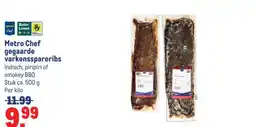 Makro Metro Chef gegaarde varkensspareribs aanbieding