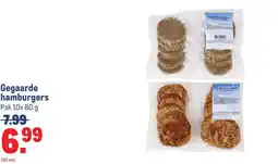 Makro Gegaarde hamburgers aanbieding