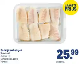 Makro Kabeljauwhaasjes aanbieding