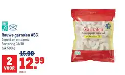 Makro Rauwe garnalen ASC aanbieding