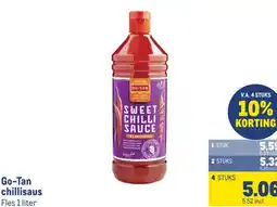 Makro Go-Tan chillisaus aanbieding
