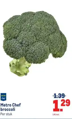 Makro Metro Chef broccoli aanbieding