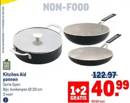 Makro Kitchen Aid pannen aanbieding