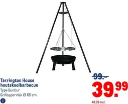 Makro Tarrington House houtskoolbarbecue aanbieding