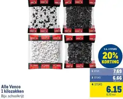 Makro Alle Venco 1 kilozakken aanbieding