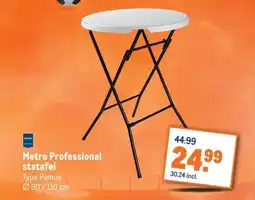 Makro Metro Professional statafel aanbieding