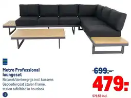 Makro Metro Professional loungeset aanbieding