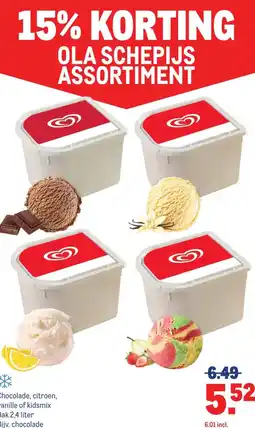 Makro OLA SCHEPIJS ASSORTIMENT aanbieding