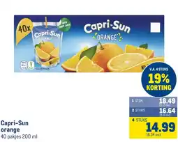 Makro Capri-Sun orange aanbieding