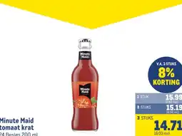 Makro Minute Maid tomaat krat aanbieding