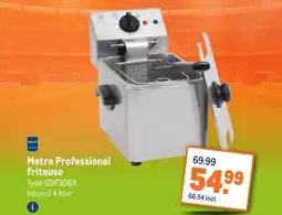 Makro Metro Professional friteuse aanbieding