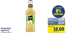 Makro Minute Maid appel krat aanbieding