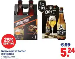 Makro Kwaremont of Cornet multipacks aanbieding