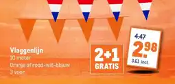 Makro Vlaggenlijn aanbieding
