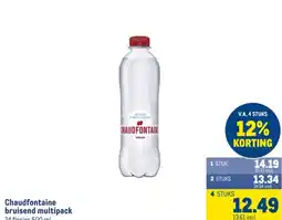 Makro Chaudfontaine bruisend multipack aanbieding