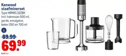 Makro Kenwood staafmixerset aanbieding