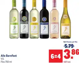 Makro Alle Barefoot aanbieding