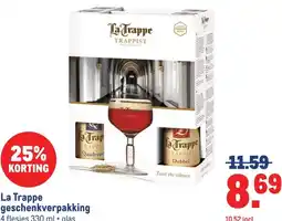 Makro La Trappe geschenkverpakking aanbieding