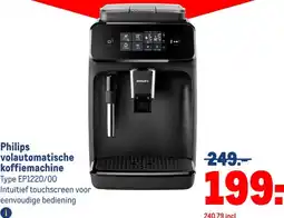 Makro Philips volautomatische koffiemachine aanbieding