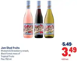 Makro Jam Shed fruits aanbieding