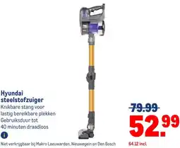 Makro Hyundai steelstofzuiger aanbieding
