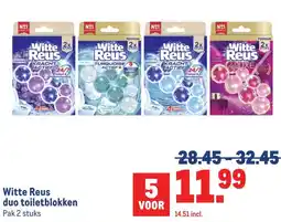 Makro Witte Reus duo toiletblokken aanbieding