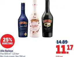 Makro Alle Baileys aanbieding