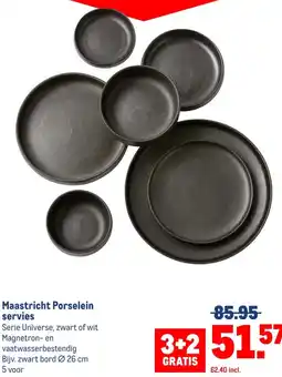 Makro Maastricht Porselein servies aanbieding