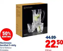 Makro Nachtmann karafset 3-delig aanbieding