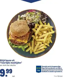 Makro Altijd keuze uit 7 heerlijke maaltijden aanbieding