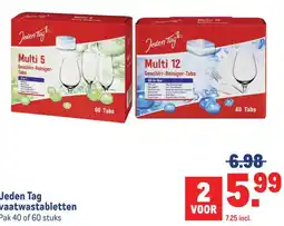Makro Jeden Tag vaatwastabletten aanbieding
